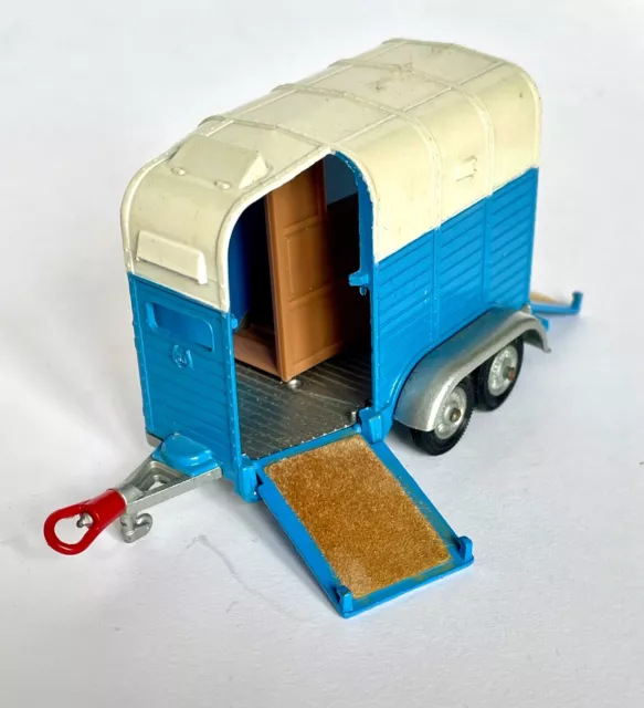 Vintage Corgi Toys Rice Beaufort Double Horse Box, No.112