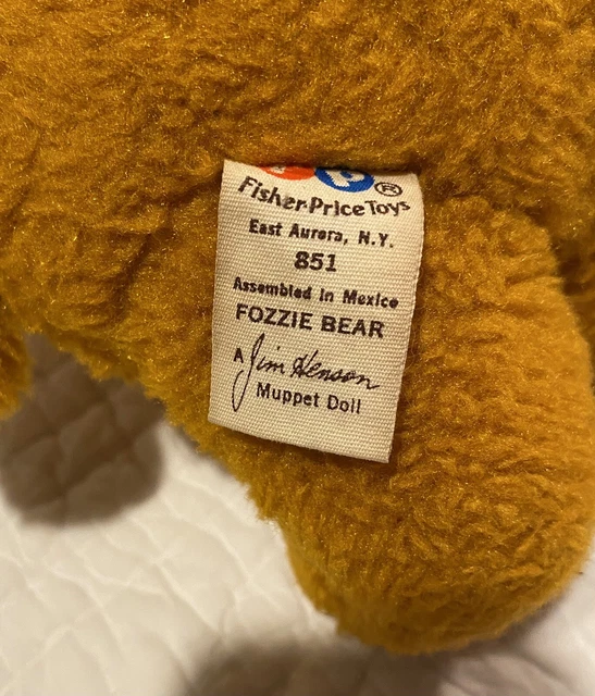 Vintage Fraggle Rock Gobo, Muppets Fozzie Bear Fisher Price 851  1976 & Honker 9