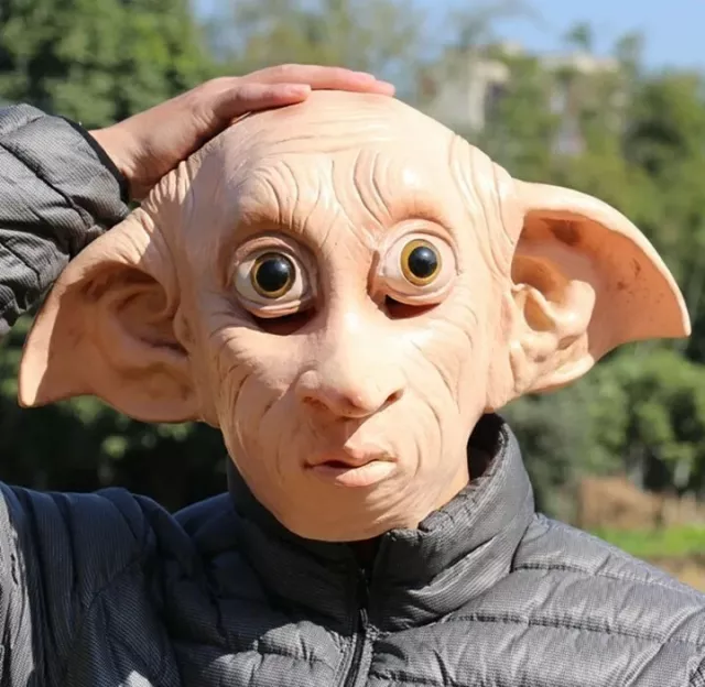 HARRY POTTER MASQUE Dobby En Latex Halloween Carnaval Cosplay