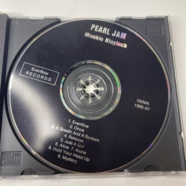 Pearl Jam Full Band Autographed Signed CD Mookie Blaylock Demos 90s Rare💥🤘 3