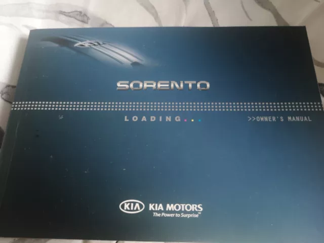 Kia Sorento 2.2 MK2 Handbook