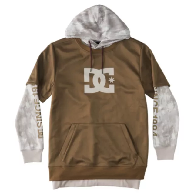 DC shoes Dryden 3 IN 1 Capucha Arena Stone 2024 Sudadera Dwr Técnica Ski Esquí