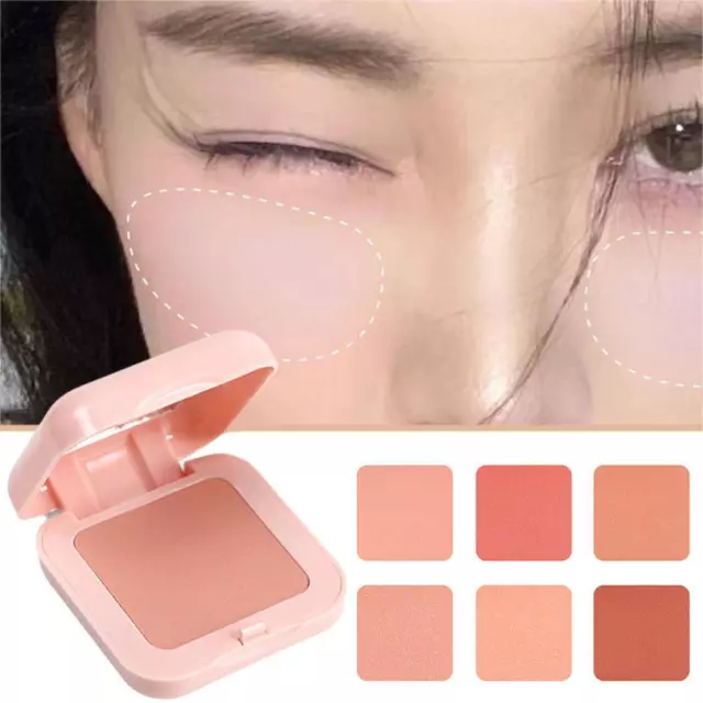 Waterproof Monochrome Blush Palette Matte Face Blusher Cosmetics Women D3I1 S5I7 3