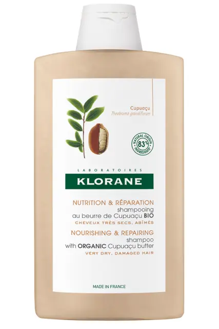 Klorane Nourishing & Repairing Shampoo with Organic Cupuacu Butter Choose Size 2