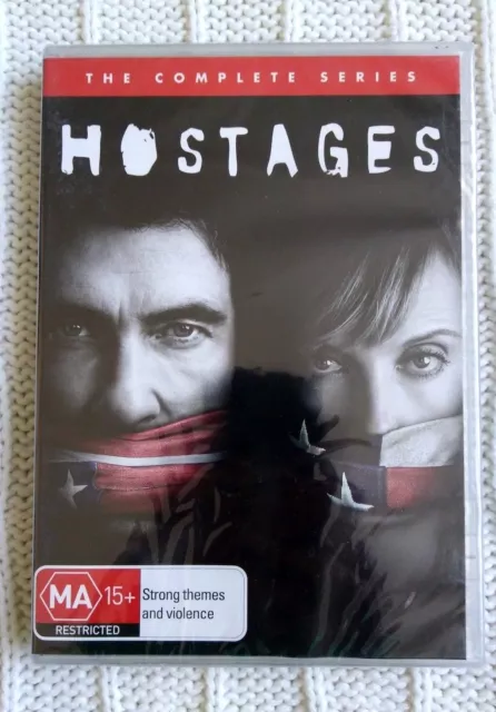 Hostages –The Complete Series - Dvd, 3-Disc, R-4, Like New, Free Post Aus-Wide