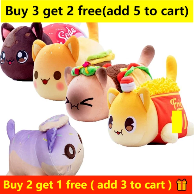 thumbnail interactive-video image 1 of PayUSD Big Size Cuddle Cat Plush Body Pillow, 51" Long, Squishy Soft, Sleep & Gift Toy 1 of 12