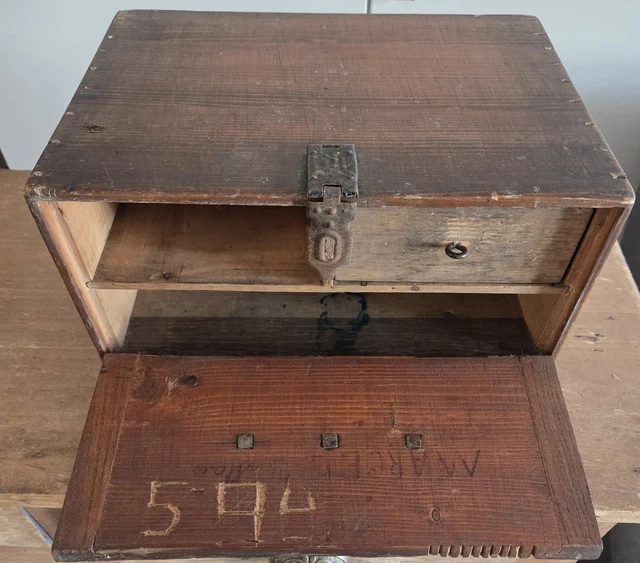 2 Serrure De Malle Coffre Ancien Neuf De Stock NOS La Pai