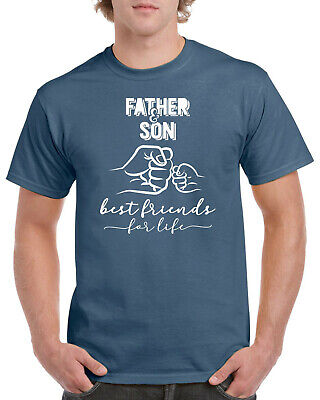 Fathers Day Gifts T Shirt TShirt Father & Son Best Friends For Life Dad Gifts