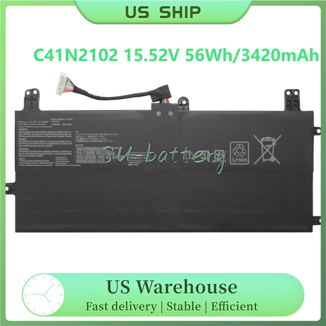 GENUINE C41N2102 BATTERY for Asus ROG Flow Z13 GZ301 NR2201 NR2201ZA