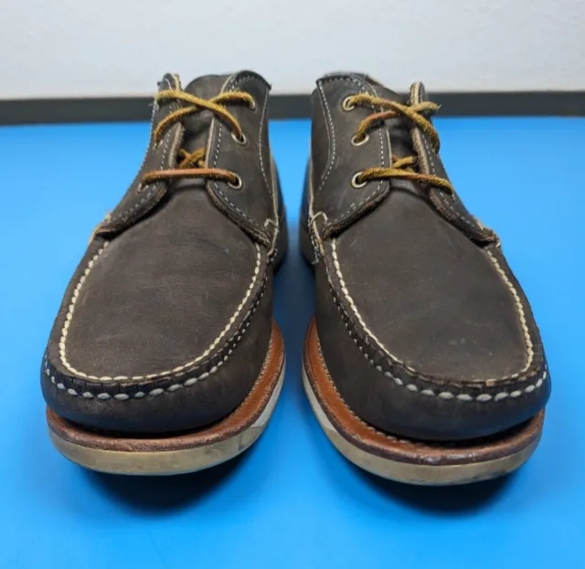 Red Wing Shoes Handsewn Chukka 9165 Mens Rough And Tough Brown Leather 10.5 E 2