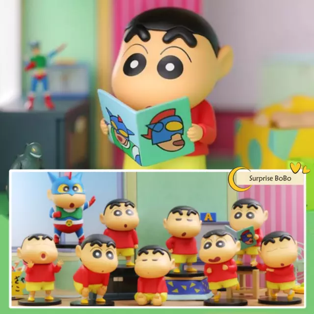 52Toys Crayon Shin-chan Emoticon Series Blind Box Confirmed Figure New Toy Gift