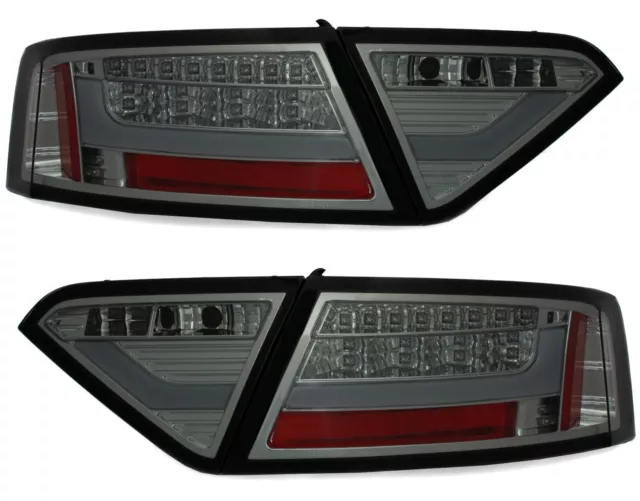 LTI LED-es hátsólámpa pour AUDI A5 07-11 COUPE Smoke-hez LDAUE4EZ XINO FR