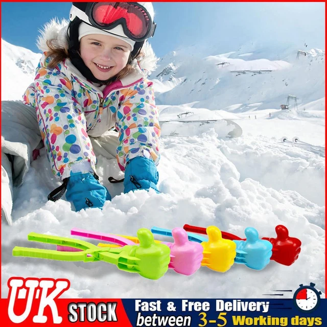 UK Heart Winter Snowball Maker Rabbit Snow Ball Mold for Children for Outdoor Sp