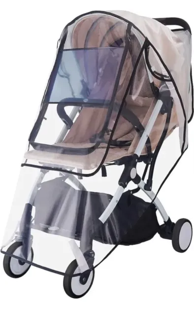 Bemece Universal Rain Cover For Pushchair Stroller Buggy, Baby Travel Weath