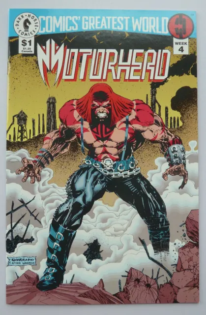 Comic's Greatest World Motorhead Week #4 Dark Horse Comics August 1993 VF/NM 9.0