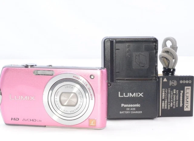 Panasonic LUMIX DMC-FX55 ピンク Panasonic Digital Camera LUMIX FX50 7.2 MP Pink DMC-FX50-P