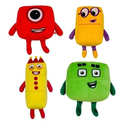 numberblocks stuffed toys