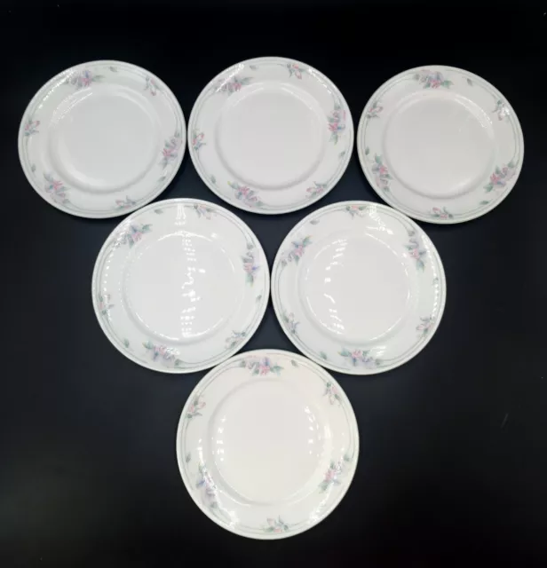 Aynsley Little Sweetheart Side Plates Dessert Salad Plates 21.1 cm (8.3") 6 Pcs