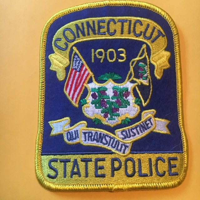CONNECTICUT STATE POLICE Patch $3.99 - PicClick