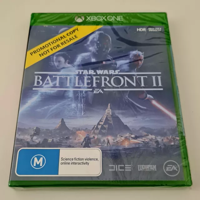 Star Wars Battlefront Ii / 2 (Pal) Microsoft Xbox One Promo Copy New + Sealed