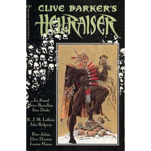 Clive Barker's Hellraiser (1989 series) #3 in NM minus cond. Marvel comics [m@