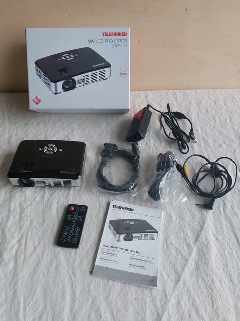 Telefunken DLP400 Mini LED-DLP-Projektor Telefunken DLP400 Mini LED-DLP-Projektor