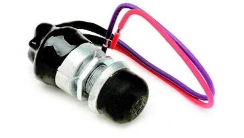 Painless Wiring Switch Push Button Momentary Ignition Aluminum Natural 30 Amps
