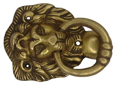 Lion Shape Vintage Antique Style Door Knocker Handcrafted Solid Brass Door Bell 2