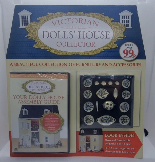 VICTORIAN DOLLS' HOUSE Collector Magazine Issue 1 New, Carded