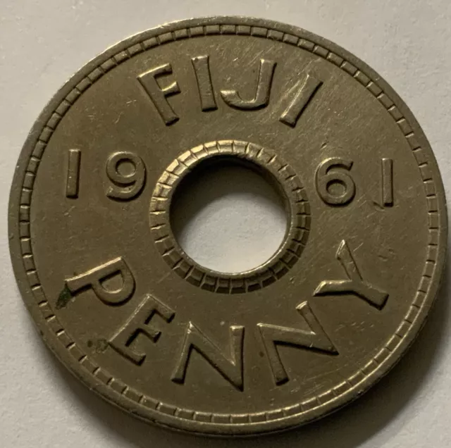 1961 Fiji Penny