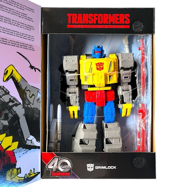 TRANSFORMERS STUDIO SERIES Grimlock Generations Comic Edition Dinobot ...