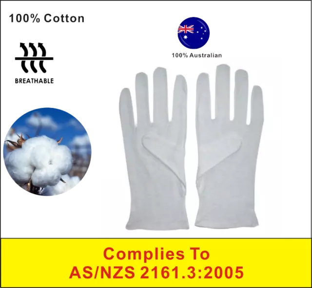 Cotton Glove Work Glove for Quality  Inspection Maintenance Packaging Assembly