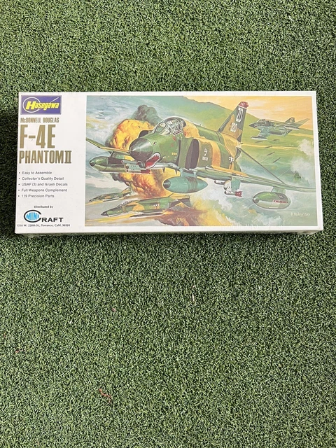 HASEGAWA 1/72 F-4Ej Phantom Ii J.A.S.D.F. Interceptor Plastic Model
