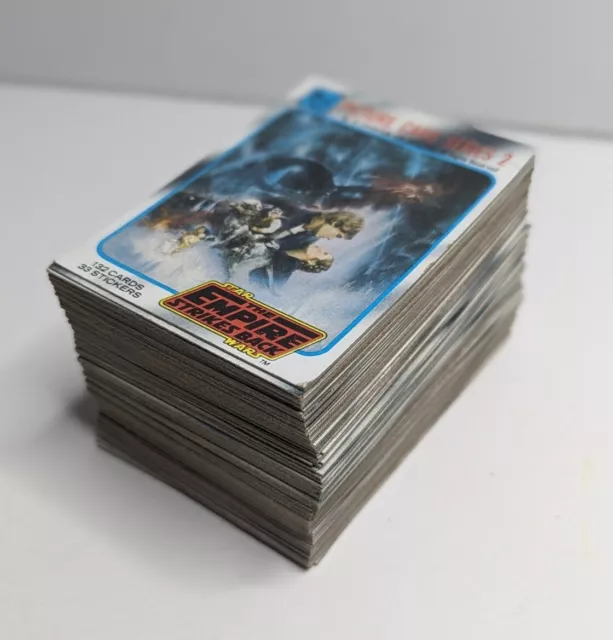 1980 Topps Star Wars Empire Strikes Back Series 2 Complete Set 132 Picture Cards