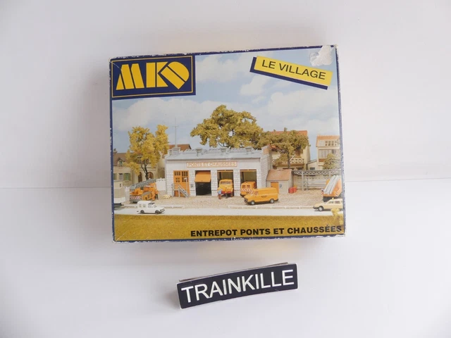 MKD 650 HO H0 1:87 Kit Maquette FRENCH Forniture Factory , Fabrique de muebles