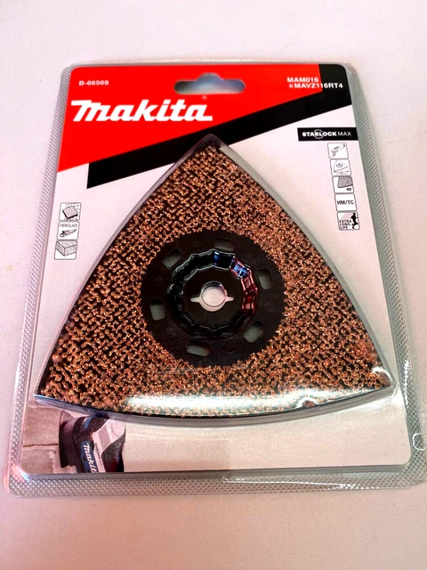Makita attacco abrasivo piastra delta HM 116 MAM016, 40' grana