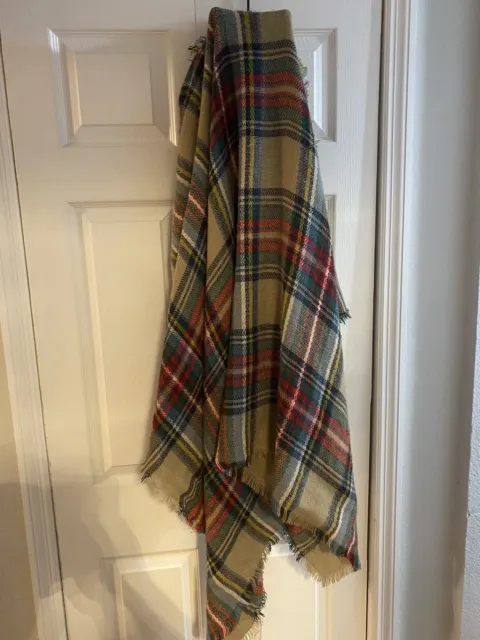 Plaid Shawl