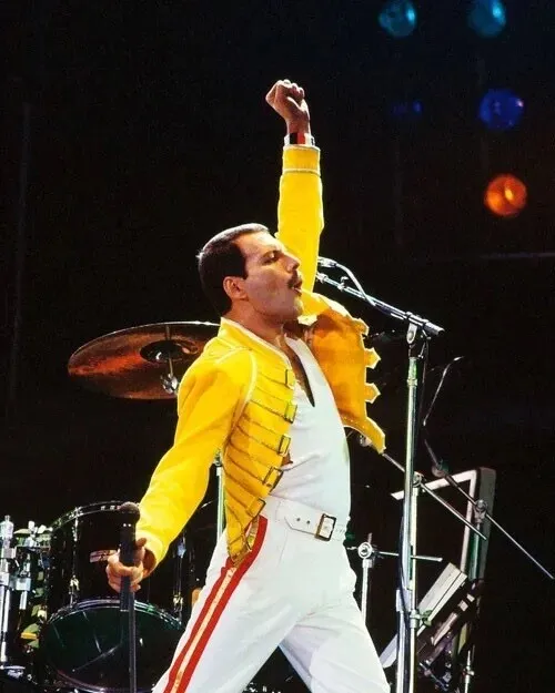 Rock Singer Freddie Mercury Queen Band  8x10 Picture Celebrity Print