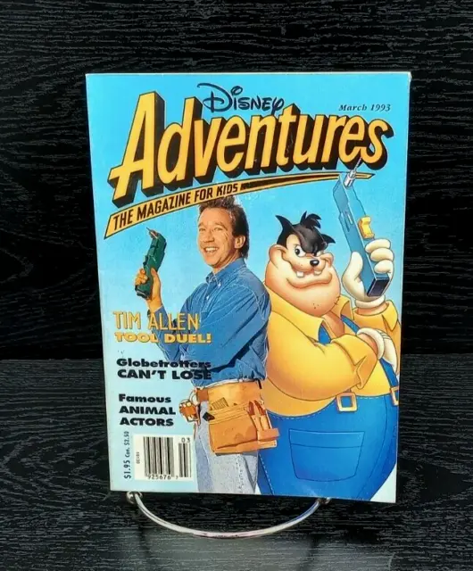 Disney Adventures Magazine Tim Allen Pete Lego Insert March 1993 Vol 3, No 5