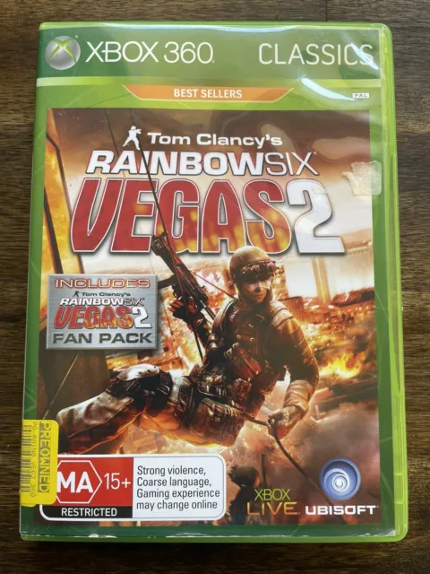 Tom Clancys Rainbow Six Vegas 2 Xbox 360 AUS PAL Microsoft Shooter Tracked Post