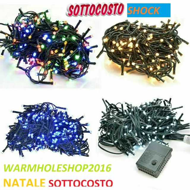 Luci Di Natale Led Da Esterno Interno Ip Natalizie Catena Per Albero Addobbi