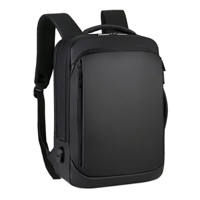 Men's Black Backpack Anti Theft Laptop School Luggage Bag Business Travel Bags