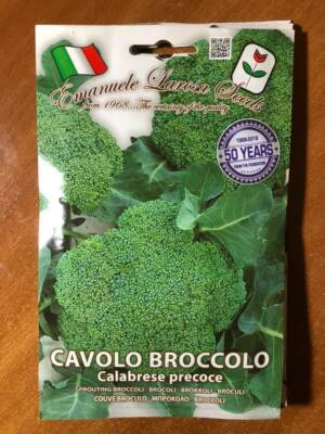 3 GRAMMI 1000 SEMI CAVOLO BROCCOLO "CALABRESE NATALINO" 