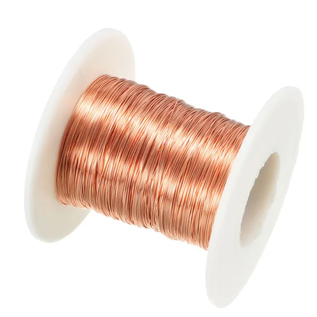 0.27mm Dia Magnet Wire Enameled Copper Wire Winding Coil 164' Length