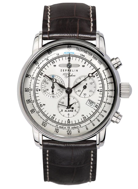 Zeppelin Graf Zeppelin Cronografo Orologio Uomo Cronografo 7680-1