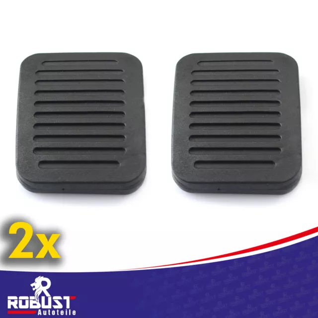 2X Robust Pedal Kupplungspedal Bremspedal Gummi Abdeckung Für Relay Ducato Boxer