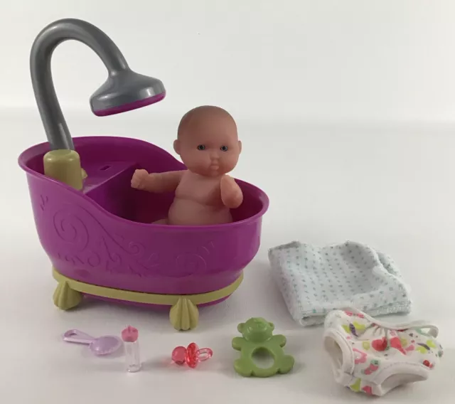 Berenguer Doll My Sweet Lots To Love Babies 5" Mini Nursery PlaySet Bathtub