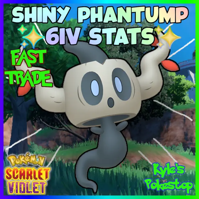🌟Mimikyu Shiny - Non Shiny Best Stats Pokemon Scarlet and Violet Home🌟