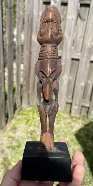 Antique Pacific Islands Papua New Guinea Carved Idol