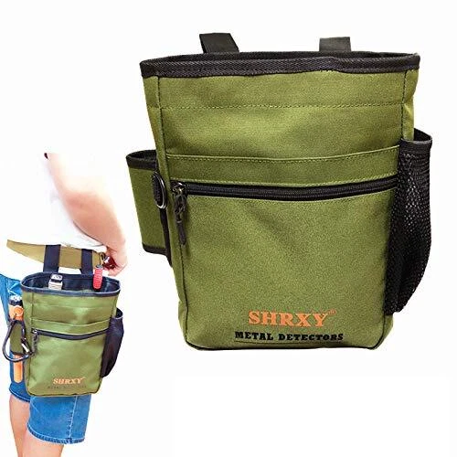 Metal Detecting Finds Bag Waist Digger Pouch Tools Bag for Pin Pointer Garrett